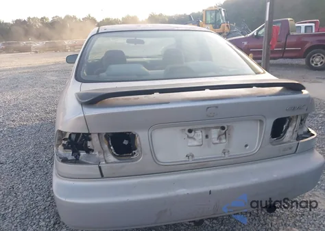 1997 Honda Civic Ex from USA, damaged, VIN 1HGEJ8245VL131434